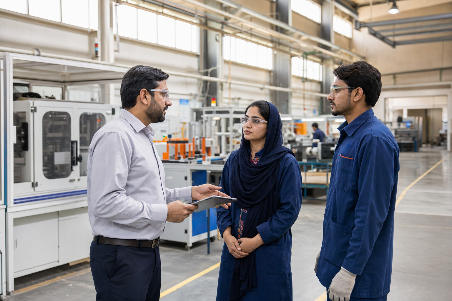 Manufacturing workforce operations